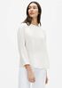 Silk Georgette Crepe Round Neck Top