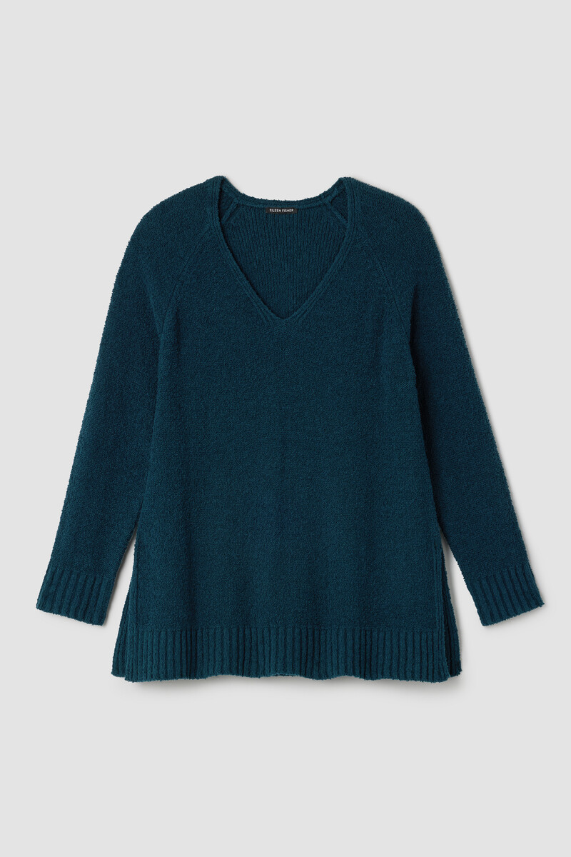 Cotton Fluff V-Neck Top Cotton Fluff V-Neck Top