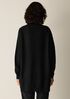 Fine Felted Wool Long Cardigan in Regenerative Wool