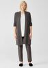 Organic Cotton Silk Cord Long Cardigan
