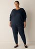 Cozy Brushed Terry Hug High-Waisted Leggings