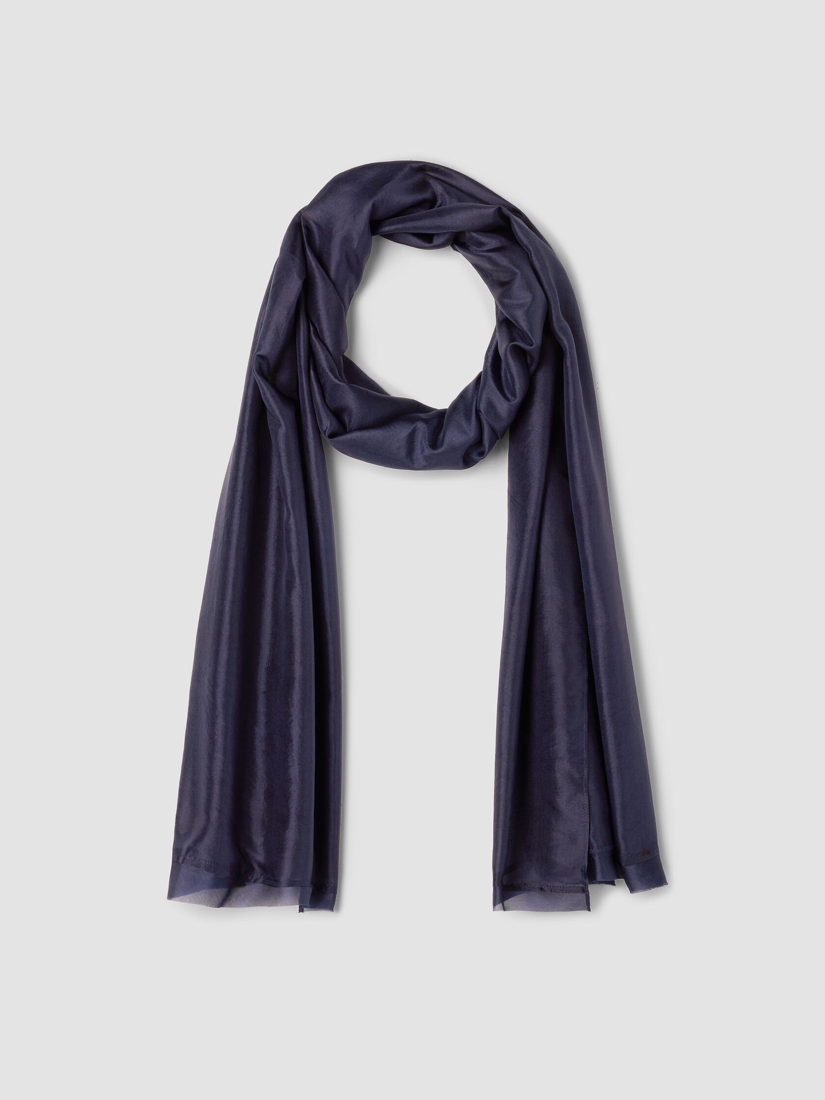 Washed Organic Silk Scarf