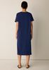 Cozy Organic Cotton Slub Tee Dress