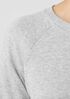 Cozy Brushed Terry Raglan-Sleeve Top