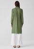 Washed Organic Linen Delave Shirtdress