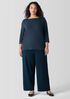 Fine Jersey Bateau Neck Top