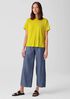 Organic Linen Jersey Crew Neck Tee