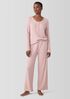 Cozy Organic Cotton Waffle Sleep Pant