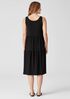 Organic Handkerchief Linen Tiered Dress