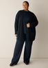 Cashmere Silk Bliss Slouchy Long Cardigan