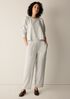 Garment-Dyed Organic Cotton Terry Arch Pant