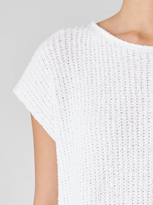 Peruvian Organic Cotton Boucle Square Top