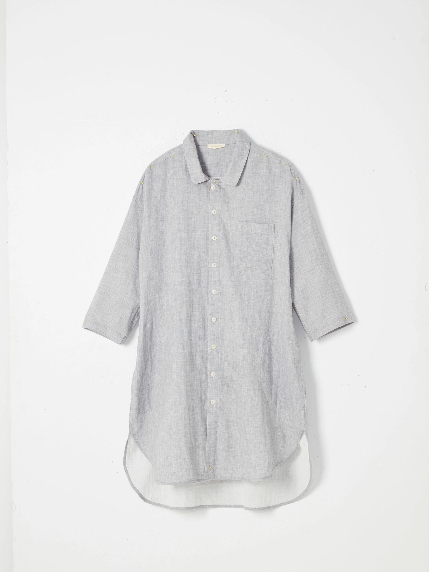 Organic Cotton Doubleweave Shirtdress