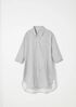 Organic Cotton Doubleweave Shirtdress