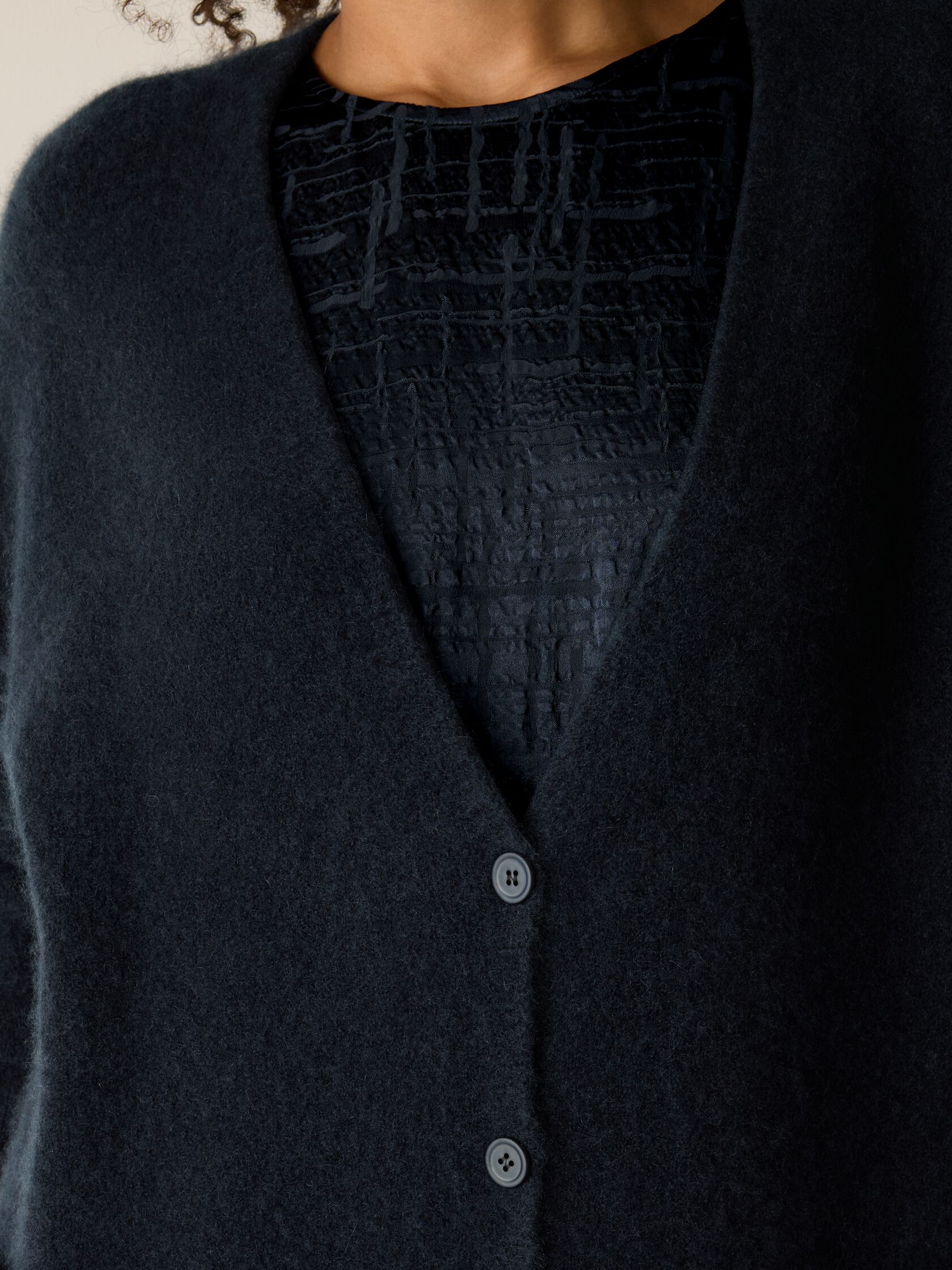 Cashmere Silk Bliss Slouchy Long Cardigan