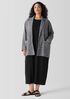 Organic Cotton Tweed Blazer