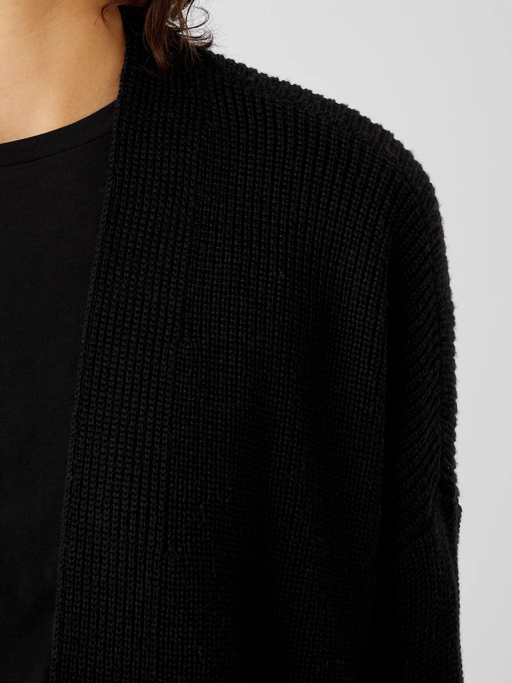Merino Cardigan in Responsible Wool