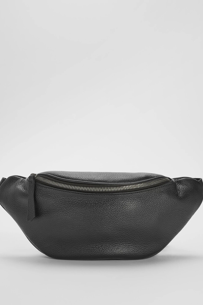 Textured Italian Leather Belt Bag Textured Italian Leather Belt Bag