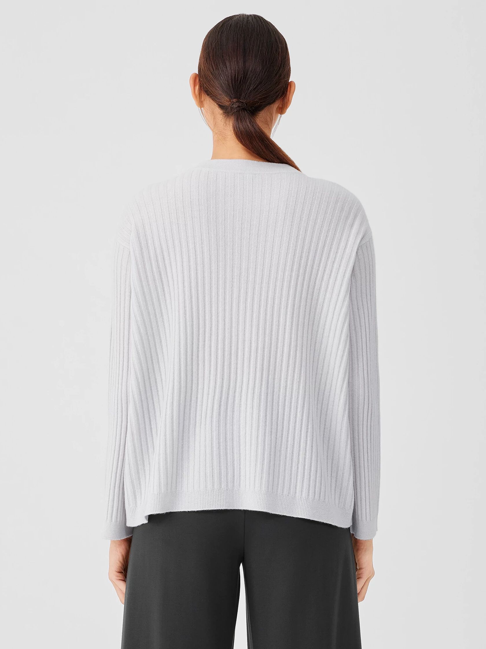Italian Cashmere Crew Neck Top