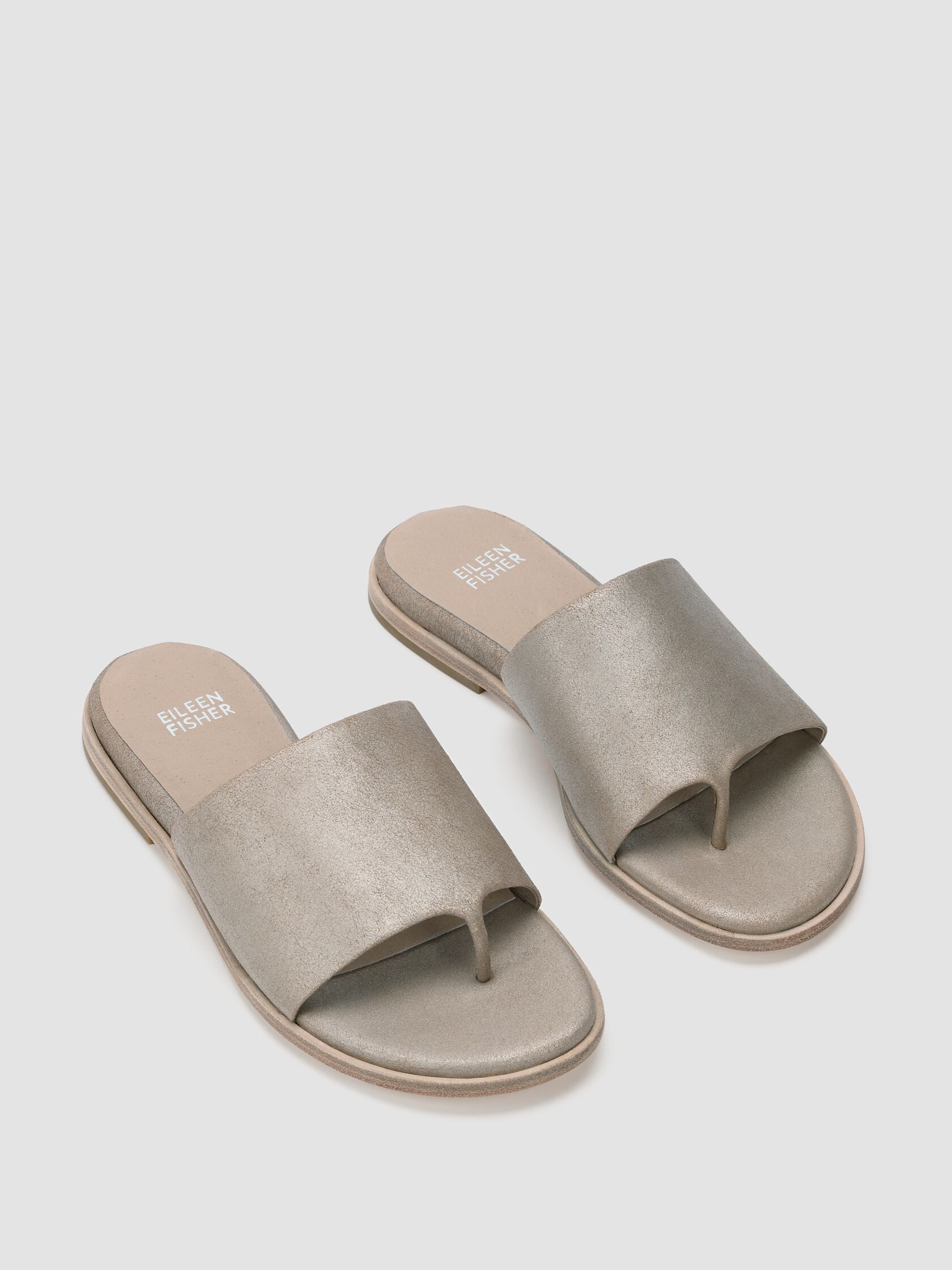 Kore Metallic Suede Sandal