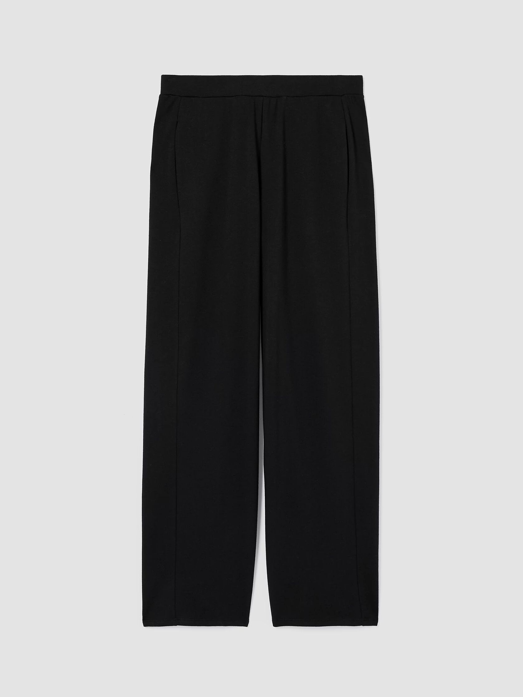 Cozy Brushed Terry Straight Pant