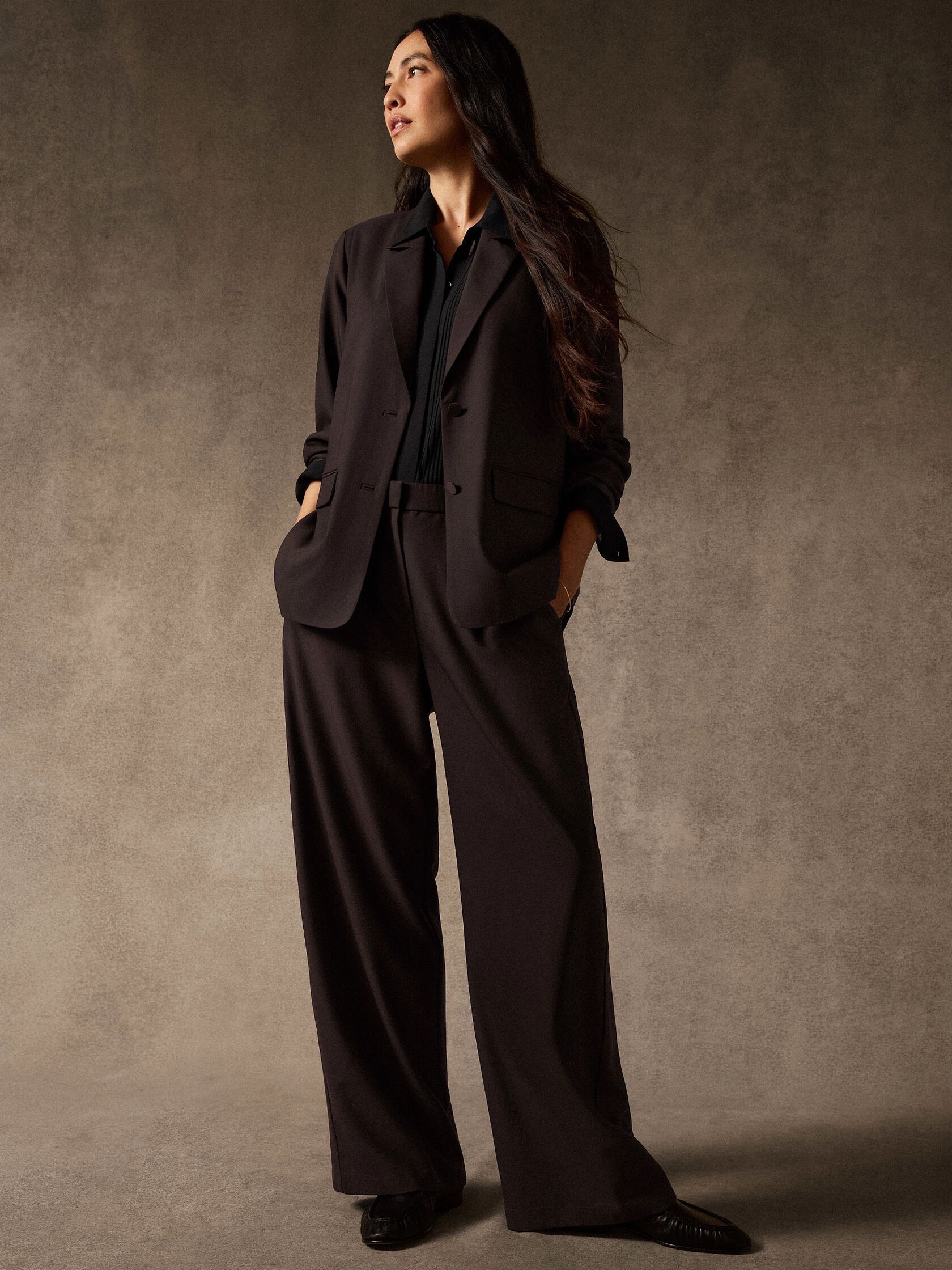 Seasonless Wool Full-Length Trouser