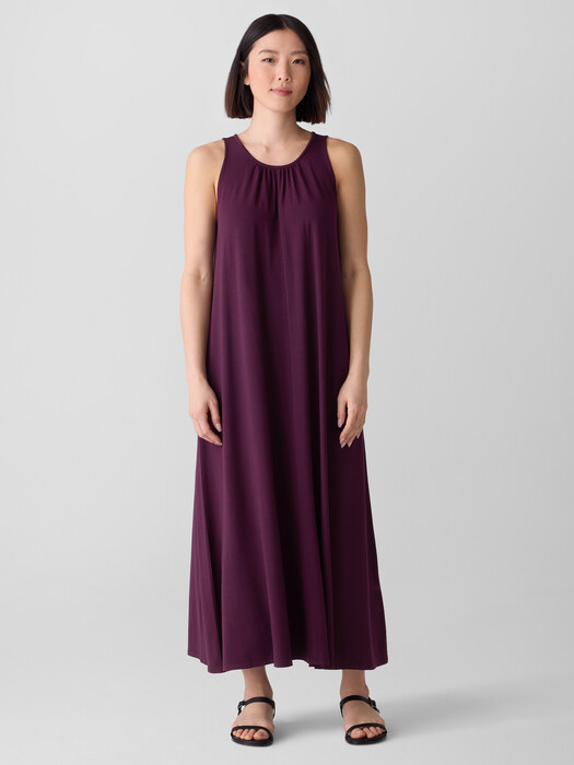 Fine Jersey Round Neck Tank Dress