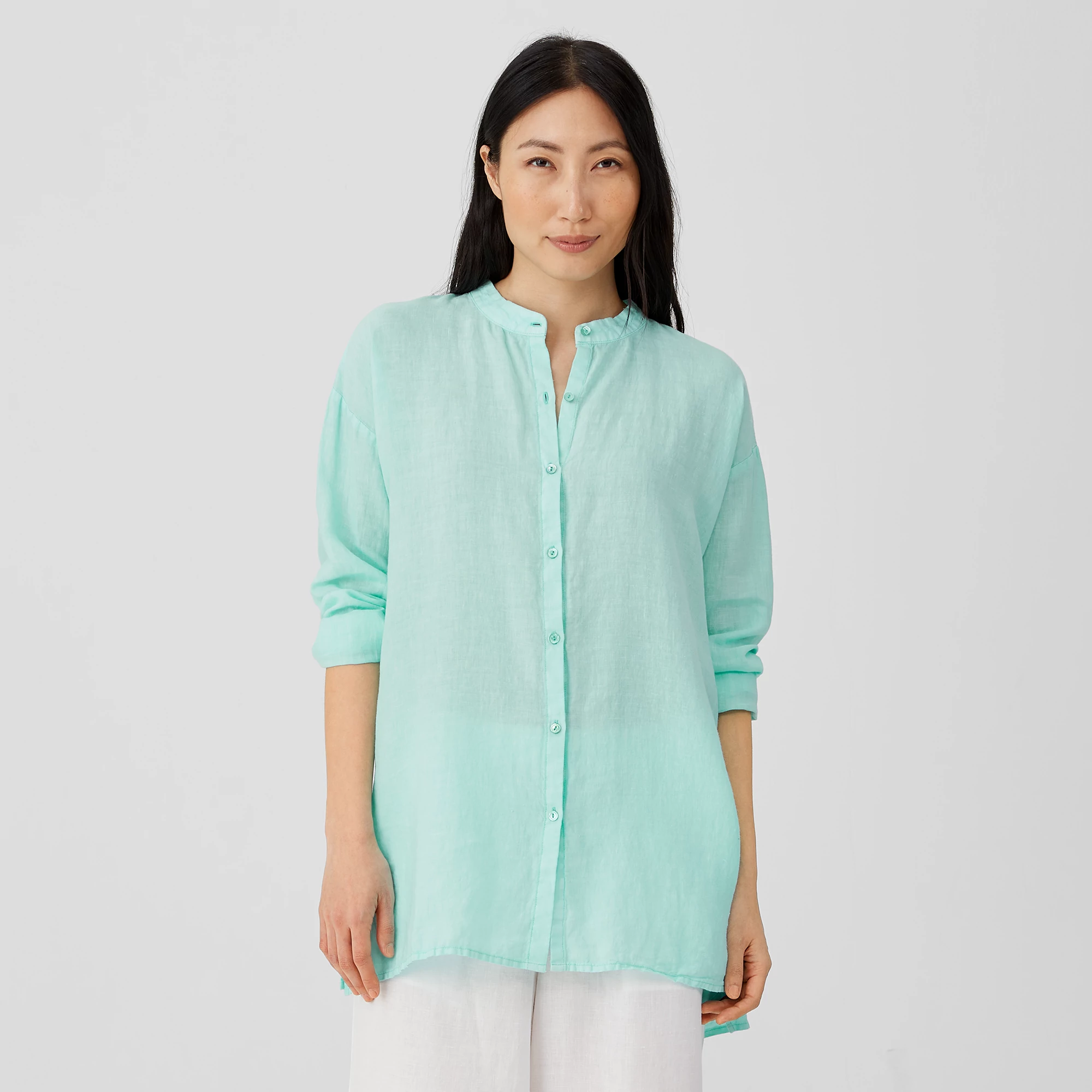 Eileen fisher linen shirt