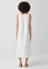 Organic Linen Scoop Neck Dress