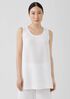 Organic Cotton Gauze Scoop Neck Tank