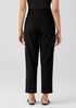 Washable Stretch Crepe Straight Pant