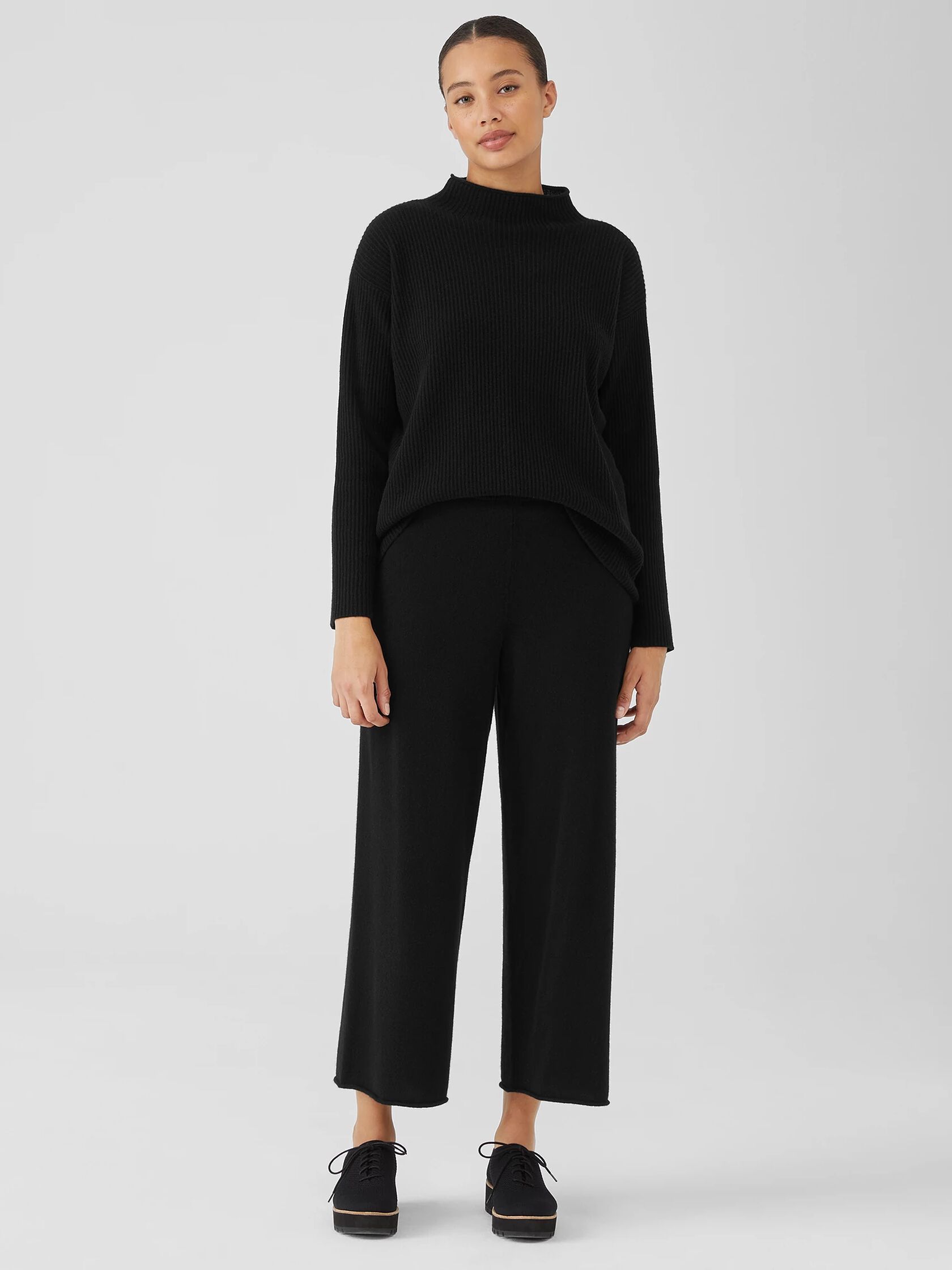 Italian Cashmere Straight Pant