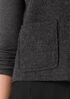Lightweight Boiled Wool Vest in Regenerative Wool