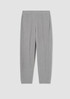 Organic Cotton Melange Crepe Lantern Pant
