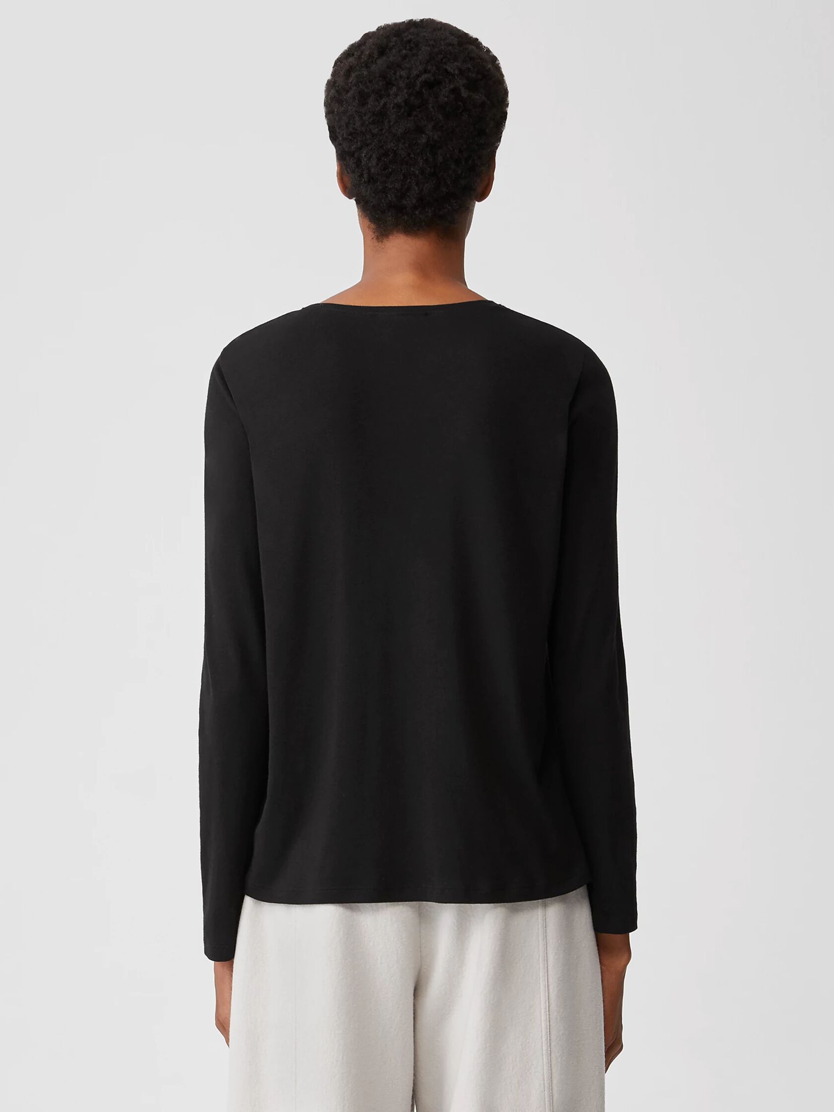 Blend Top Donna Senza Maniche, 100% Cotone, Lavabile In Lavatrice, Colore Unico - 3