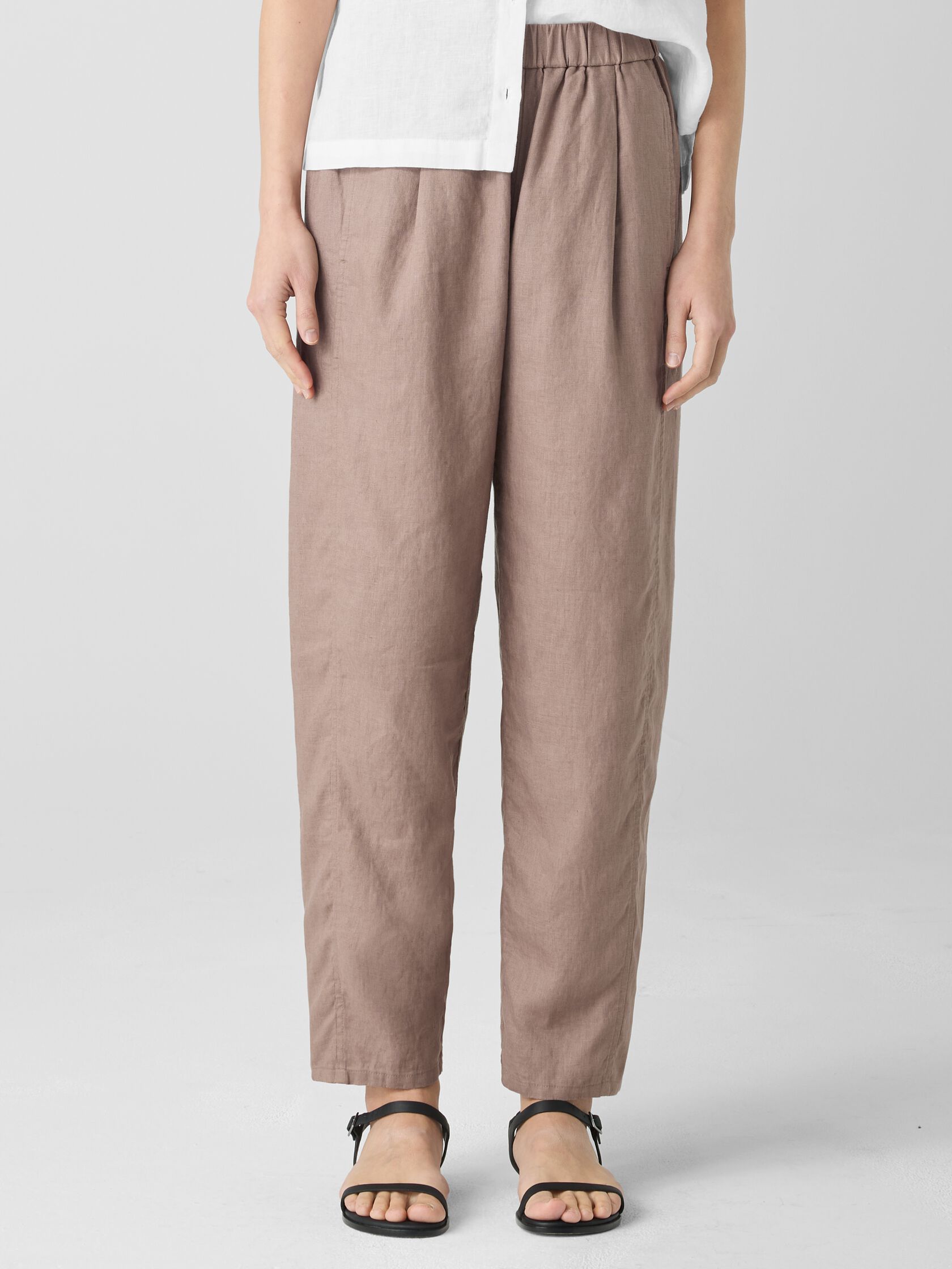 Organic Linen Lantern Pant