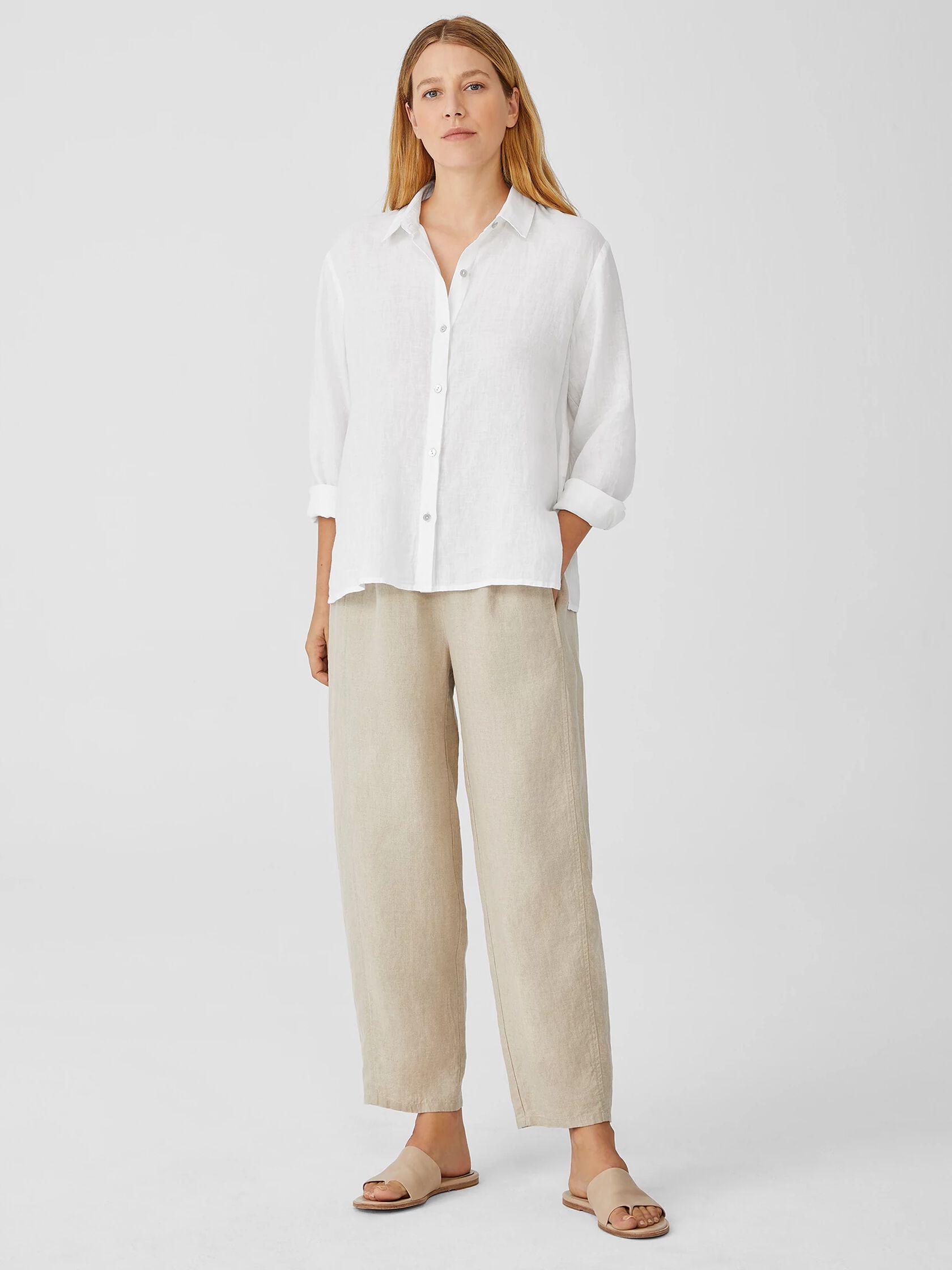 Organic Handkerchief Linen Shirt