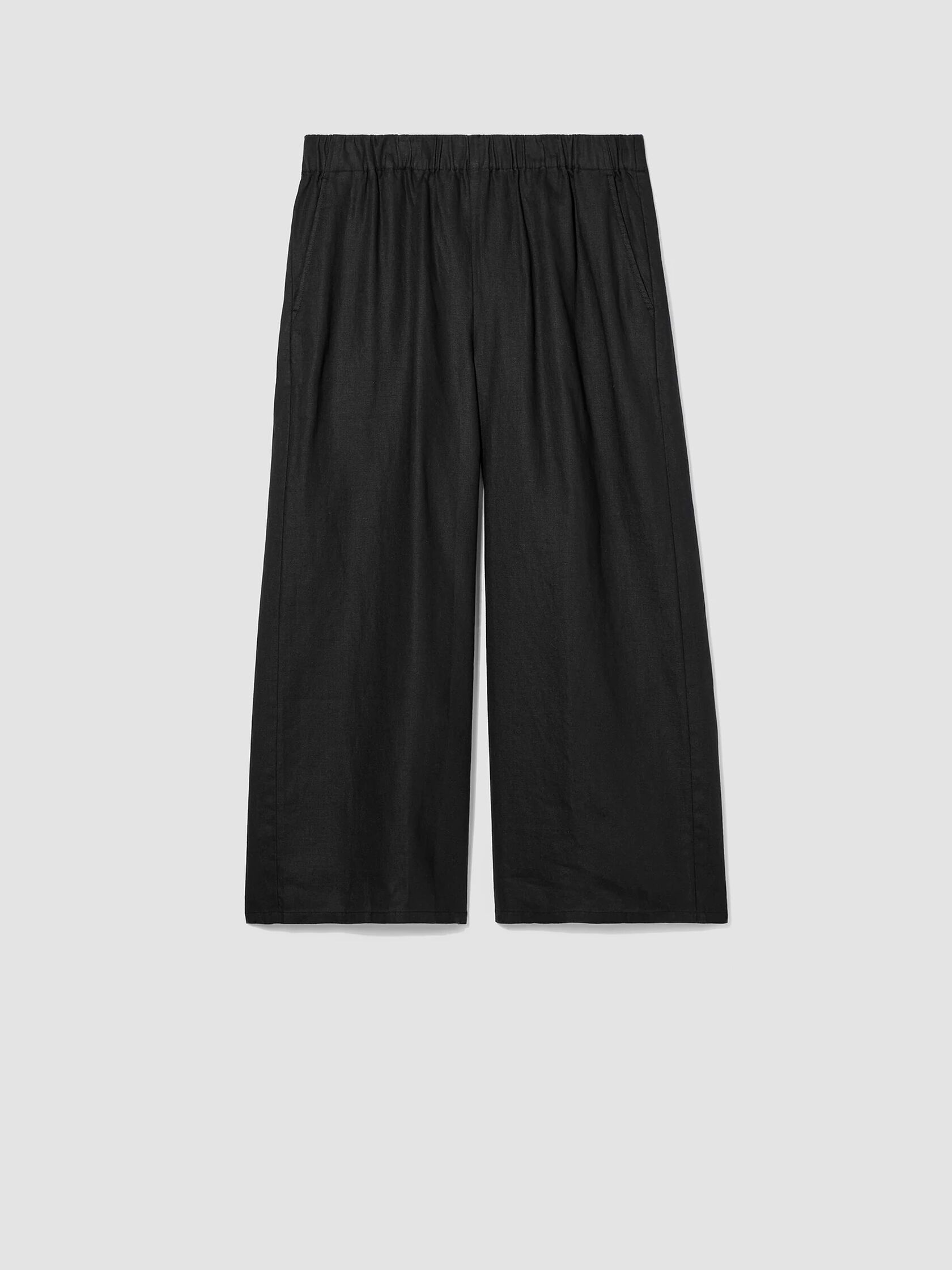 Organic Linen Wide-Leg Pant