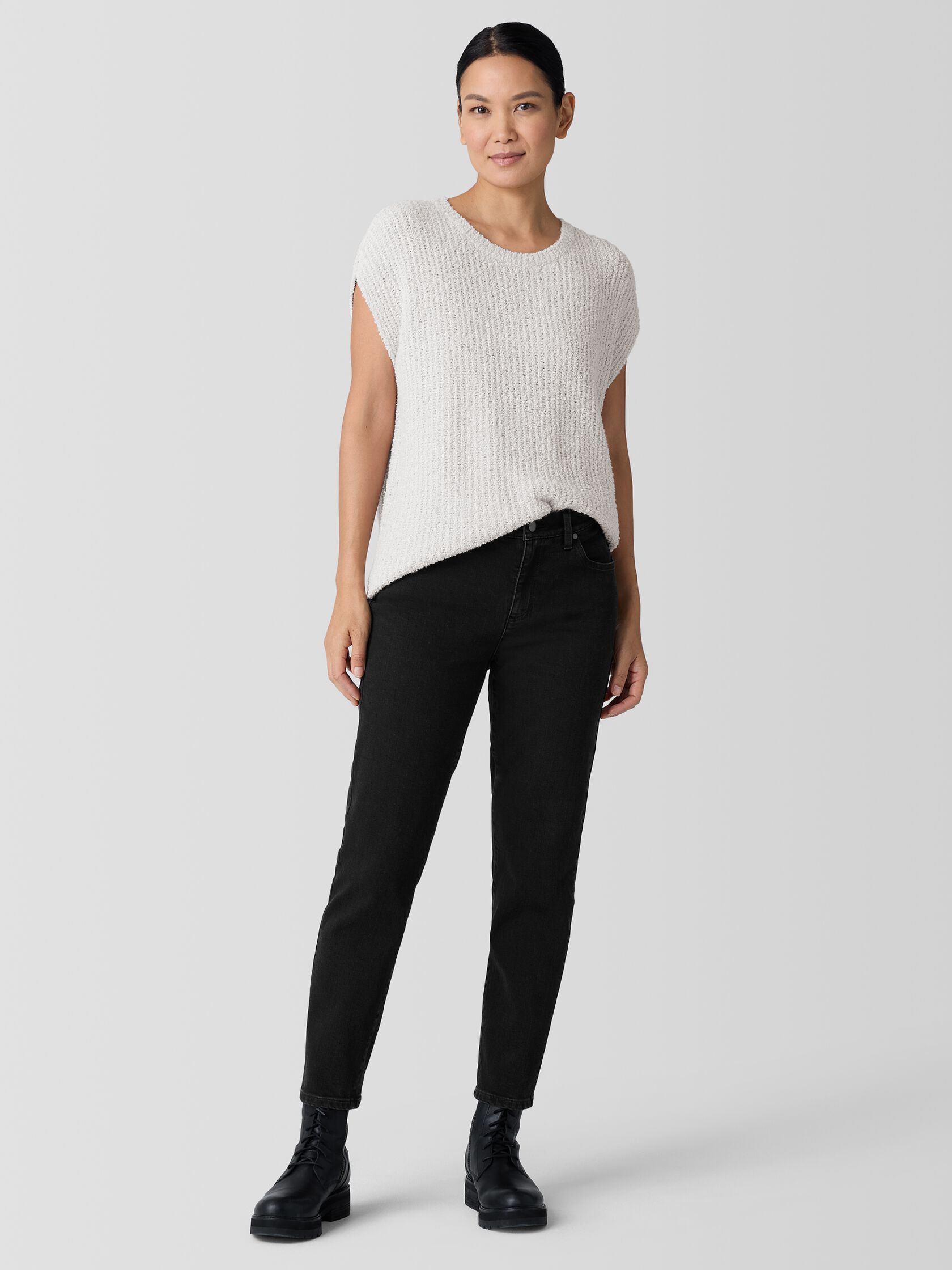 Cotton Stretch Denim Slim Jean