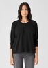 Organic Cotton Slub Henley Top