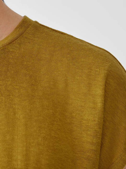 Organic Linen Jersey Square Top