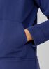 Lightweight Organic Cotton Terry Hooded Top