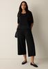 Stretch Jersey Knit Culotte
