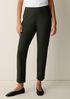 Washable Stretch Crepe Slim Pant