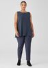 Washable Stretch Crepe Slim Pant