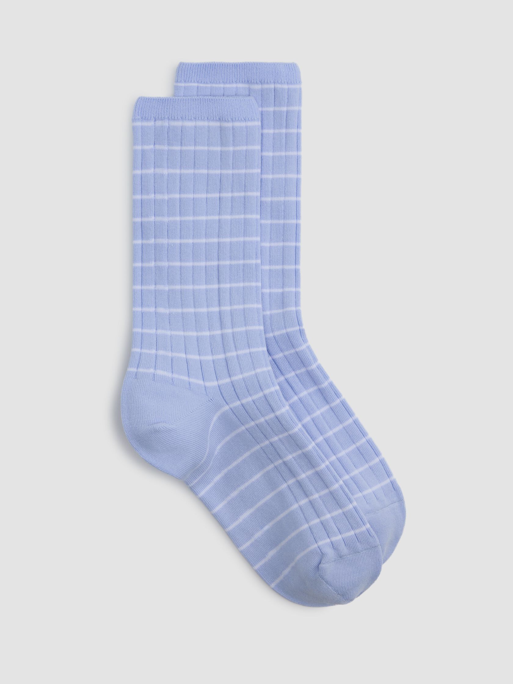Striped Rib Trouser Sock