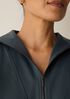 Lightweight Ponte Funnel Neck Top