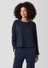 Cozy Brushed Terry Hug Box-Top