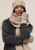 Cotton & Recycled Cashmere Glovelettes