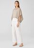 Organic Linen Gauze Poncho